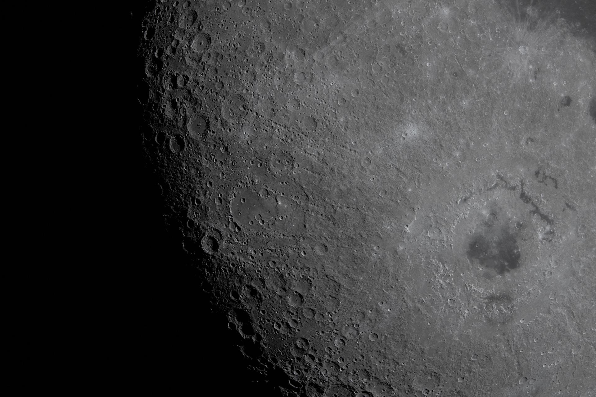 Rings of the Orientale Basin — captured by the Artemis II crew during their lunar flyby on April 6, 2026